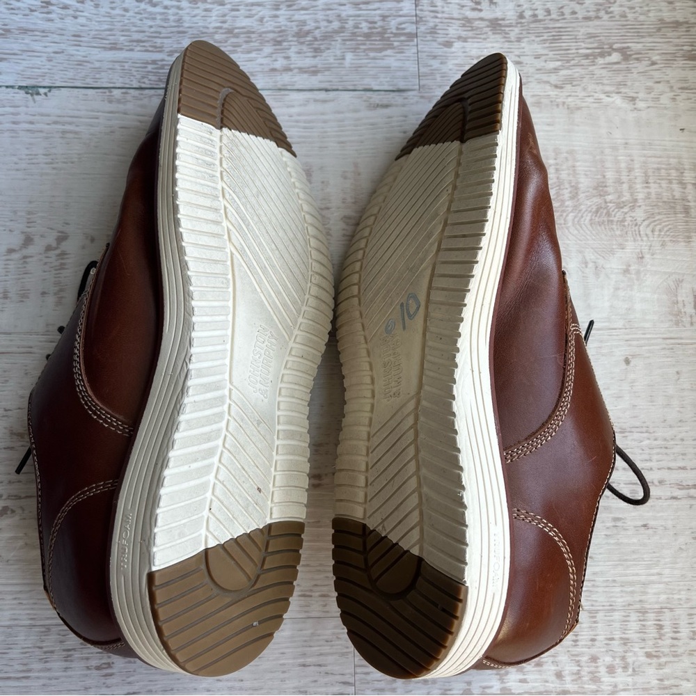 Johnston & Murphy Upton Plain Toe Size 10 - Picture 6 of 6